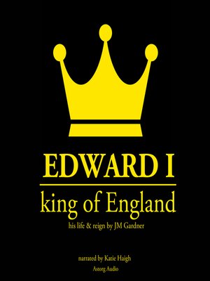 cover image of Edward I, King of England